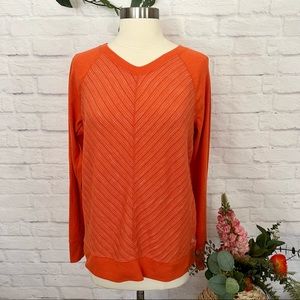 Orange Eddie Bauer Thermal Top